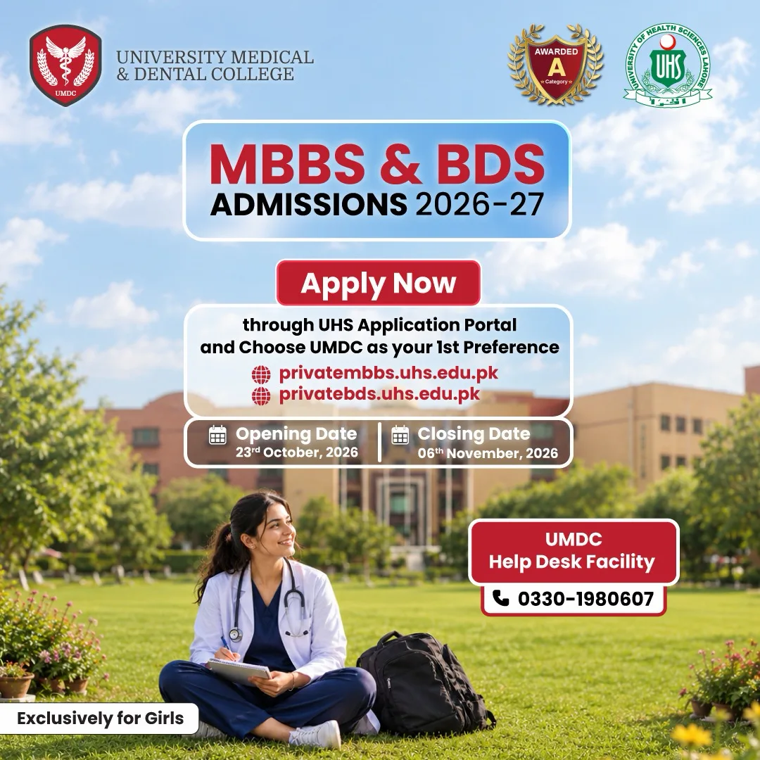 MBBS & BDS Admissions 2026-27