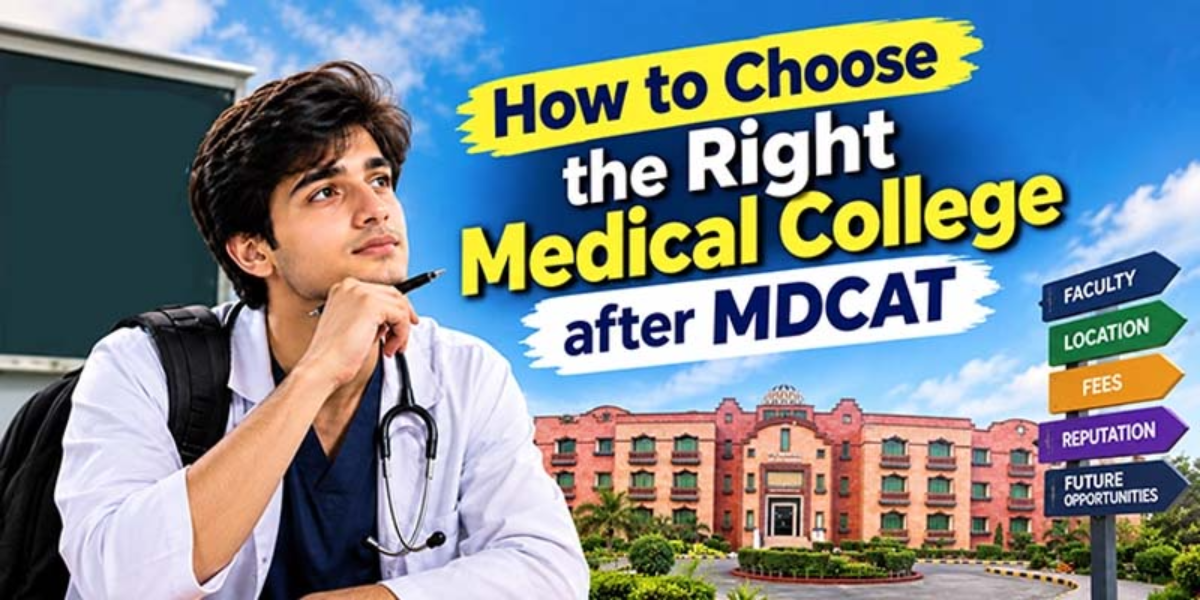 How to Choose the Right Medical College After MDCAT?