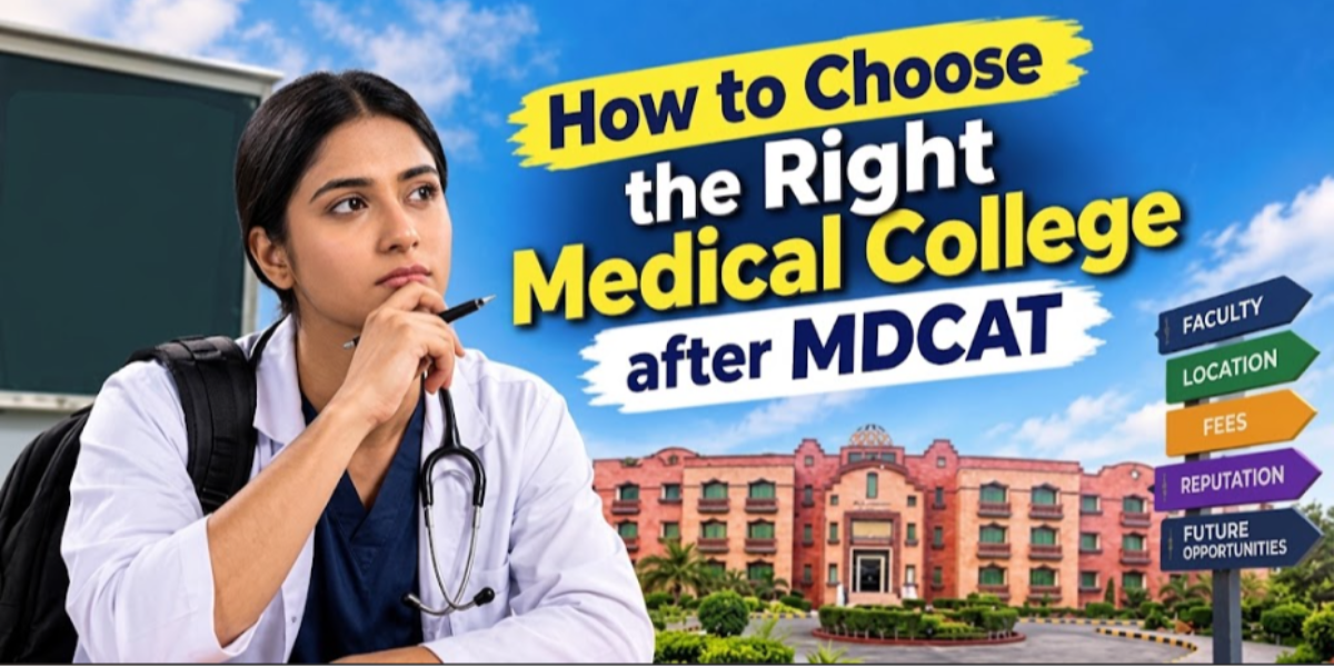 How to Choose the Right Medical College After MDCAT?